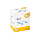 Image of Dynarex Sheer Spot Adhesive Bandages, Sterile 7/8"