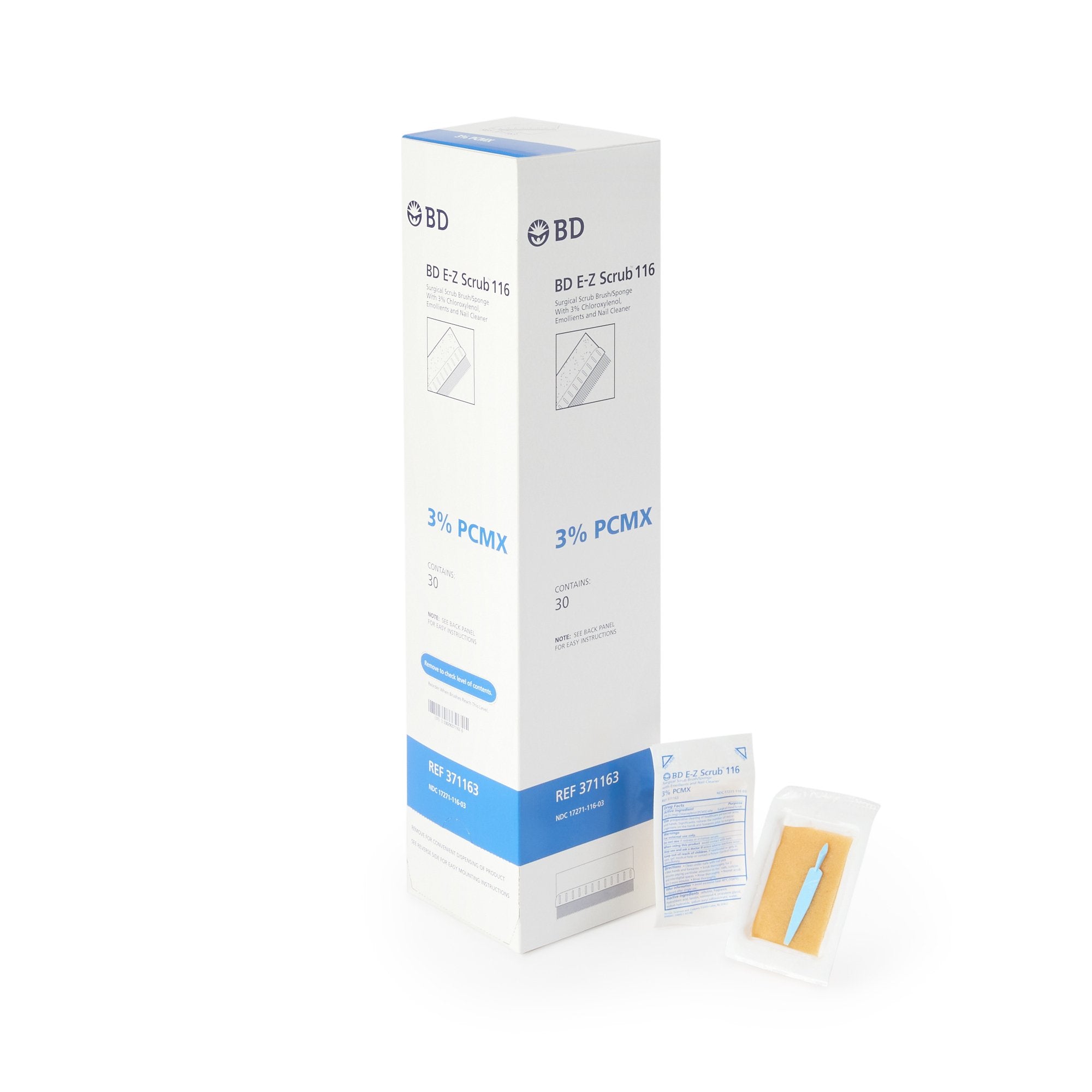 BD E-Z Scrub™ Surgical Scrub Brush 3% PCMX – Save Rite Medical