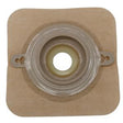 Image of Safe n' Simple 5" x 5" 2-Piece Wafer, Extended Wear, Convex, with Tape Collar, Beige, 50 mm, 2" Flange, 7/8" Precut Stoma Opening