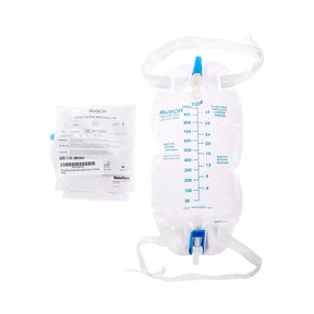 Image of Premium Leg Bag with Flip Valve and Straps, 1000 mL