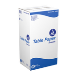 Image of Dynarex Exam Table Paper, Smooth, White, 21" x 225'