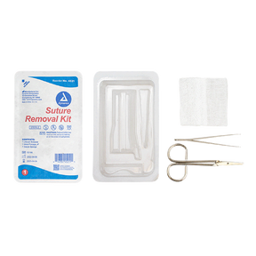 Image of Suture Removal Kit with Littauer Scissors and Metal Forceps
