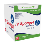 Non-Woven IV Sponge Sterile 2's, 2" x 2", 6-Ply
