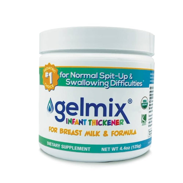 Gelmix Infant Thickener – 4.4 oz Jar for Breast Milk & Formula