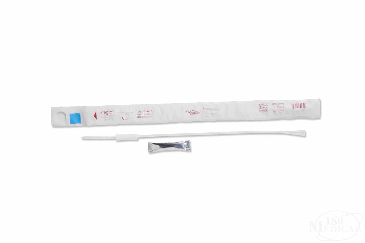 Image of Magic3 Hydrophilic Intermittent Catheter with Sure-Grip™, Straight Tip, Male 16"