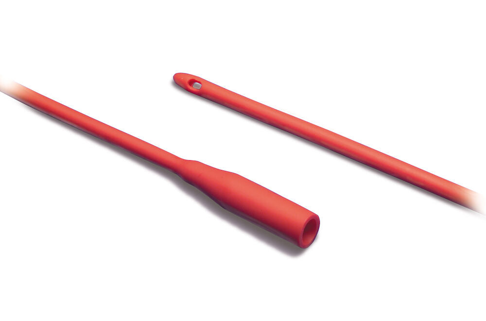 Kendall Dover Robinson Red Rubber Urethral Catheters