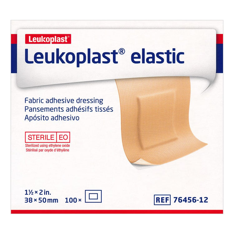 Image of Leukoplast Elastic Flexible Fabric First Aid Dressings (Formerly Coverlet)