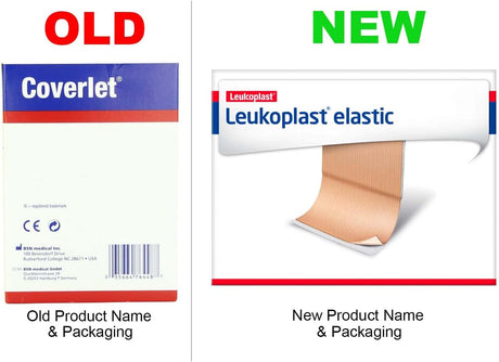 Image of Leukoplast Elastic Flexible Fabric First Aid Dressings (Formerly Coverlet)