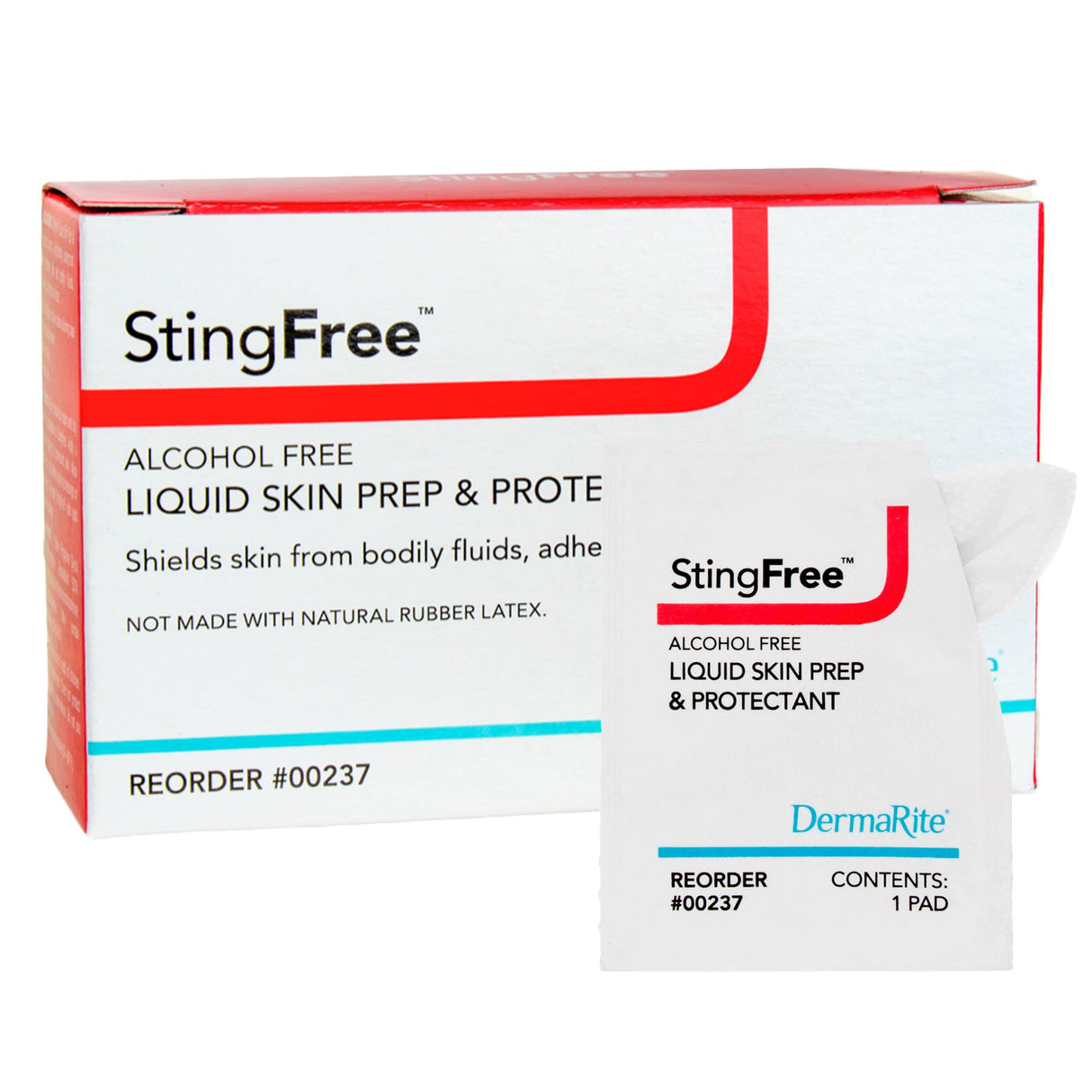 Image of Derma-Rite Stingfree Skin Prep Wipes