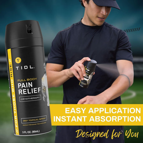 Image of TIDL Pain Relief Max Strength Cryotherapy Spray – 3 oz.