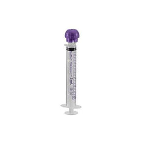 Image of NeoMed Oral/Enteral Syringe, Purple, 3 mL