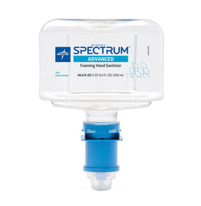Image of Spectrum Advanced 70% Ethyl Alcohol Foaming Hand Sanitizer, Pro Dispenser Refill, 1.2 L (Case of 2)