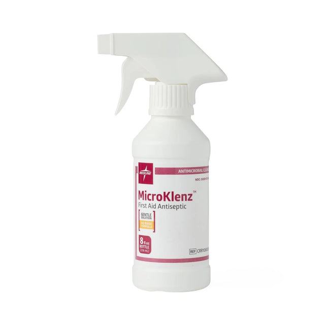 Image of MicroKlenz Antimicrobial Wound Cleanser, Trigger Spray Bottle, 8 oz