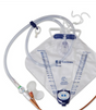 Image of Dover 100% Silicone Silver-Hydrogel Coated 400 ML U/M Foley Tray, 14 FR (4.7 MM), 5 CC, 2000 ML Drain Bag, Cath Secure
