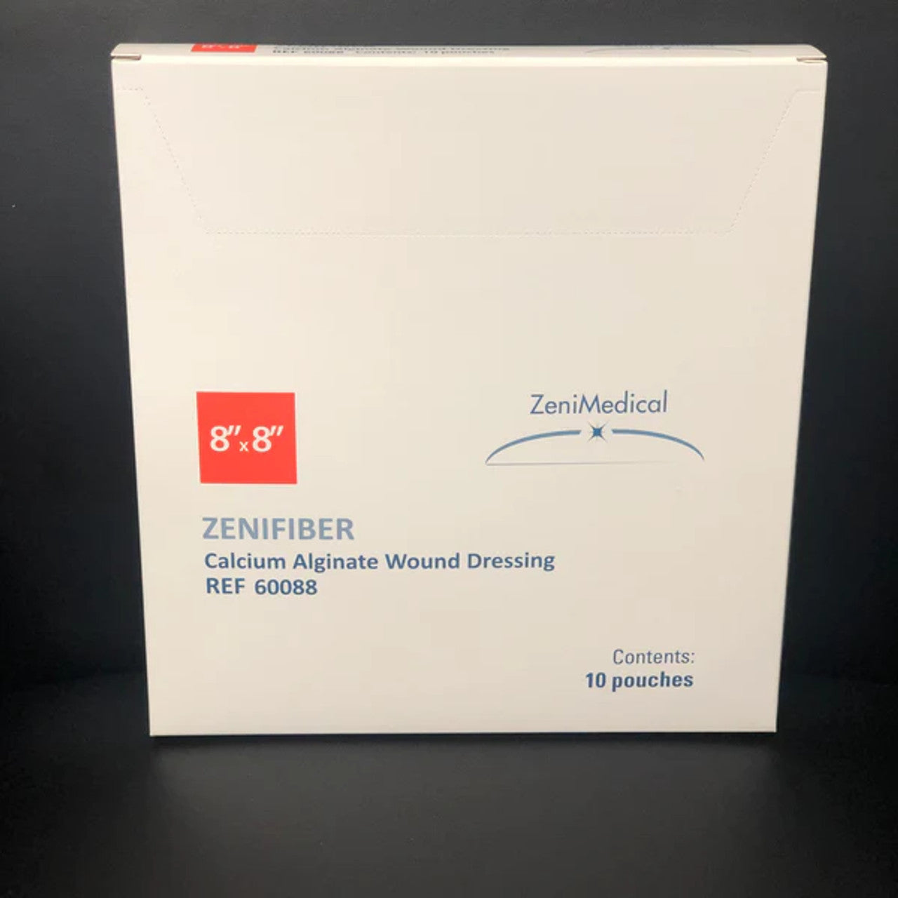 ZeniFiber-Ag Silver Calcium Alginate Wound Dressing, 8" x 8" Save Rite Medical ZeniFiber-Ag Silver Calcium Alginate Wound Dressing, 8" x 8" Save Rite Medical