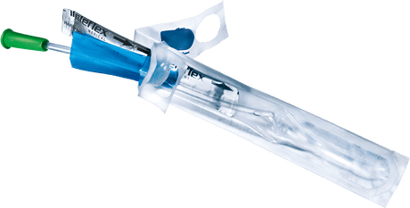 Image of Rusch FloCath Quick Hydrophilic Coated Intermittent Catheter, 8" Straight Tip
