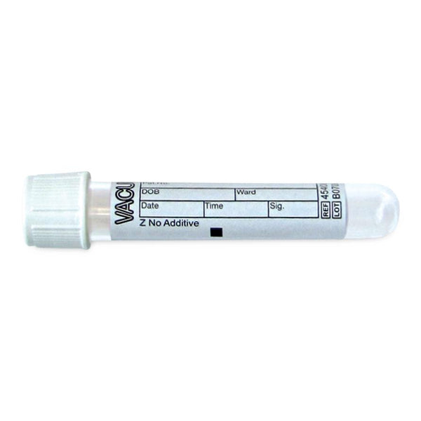 VACUETTE® Blood Collection Tube, Z No Additive, Non-Ridged