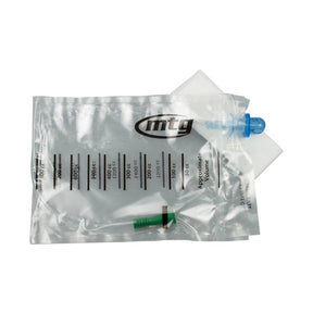 Image of MTG Jiffy Cath® Intermittent Urinary Catheter, Soft Coude, Closed System, 14Fr OD, 16''