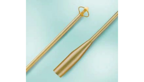 Image of Bardex® 4-Wing Malecot Catheter, Reinforced Tip, Sterile, Single Use, Latex, 16Fr