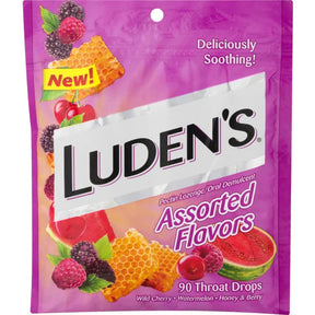 Image of Luden's Assorted Flavors Throat Drops, 90 ct.