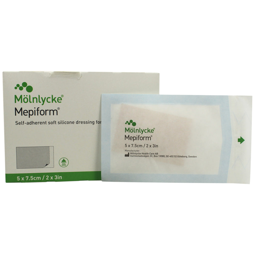 【はのん】Molnlycke Mepiform メピフォーム 2枚 Mepiform Sterile