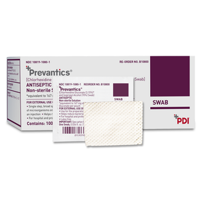 Image of PDI Prevantics™ Swab 1mL, 3-1/8" x 1-1/8 Unit Size, Box of 100