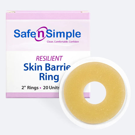 Image of Safe n' Simple Resilient Skin Barrier Ring 2"