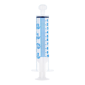 Image of Sol-M 10mL Oral Dispensing Syringe, Clear w/ Tip Cap