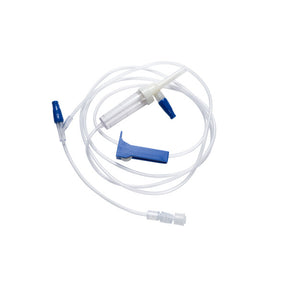 Image of TrueCare IV Administration Gravity Set - 2 Ports 10 Drops / mL Drip Rate 83 Inch Tubing Solution Without Flow Regulator