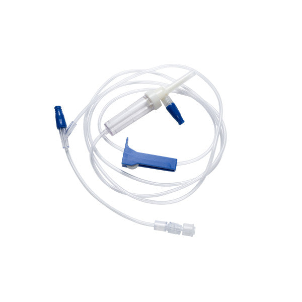 Image of TrueCare IV Administration Gravity Set - 2 Ports 10 Drops / mL Drip Rate 83 Inch Tubing Solution Without Flow Regulator