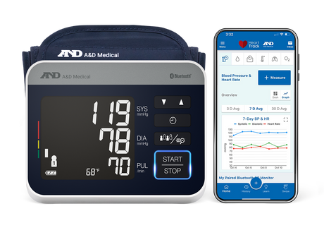 Image of A&D Medical Precision Check Pro Next Gen Bluetooth Blood Pressure Monitor