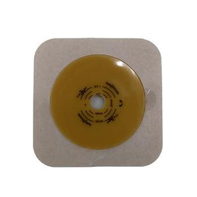 Image of Safe N Simple 4-1/4" x 4-1/4" 2-Piece Wafer, Standard Wear, Tape Collar, Beige, 50 mm, 2" Flange, Cut-to-Fit