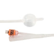 Image of Bardex Uncoated Silicone 2-Way Foley Catheter, Standard Tip