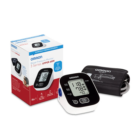 Image of OMRON 3-Series Upper Arm Blood Pressure Monitor, Connected