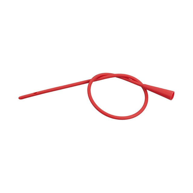 Image of Bardex Robinson Red Rubber Catheter, Hollow Round Tip