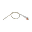 Image of Lubri-Sil I.C. Infection Control Silicone 2-Way Foley Catheters, Silver Hydrogel Coated, Straight Tip