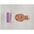 Image of Safe N' Simple 9" Urostomy 2-Piece Pouch, Beige, 57mm, 2-1/4" Flange, With Valve, and Belt Tabs