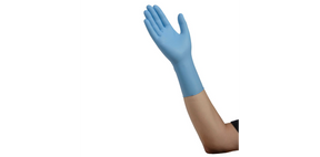 Image of Esteem Extended Cuff Powder-Free, Nitrile Exam Gloves, 12", Non-Sterile, X-Large, REPLACES 55N8854XP