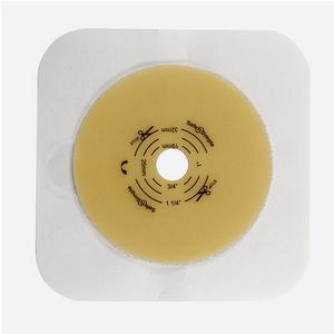 Image of Securi-T USA Standard Wear Wafer White Tape Collar Cut-to-Fit (5" x 5")