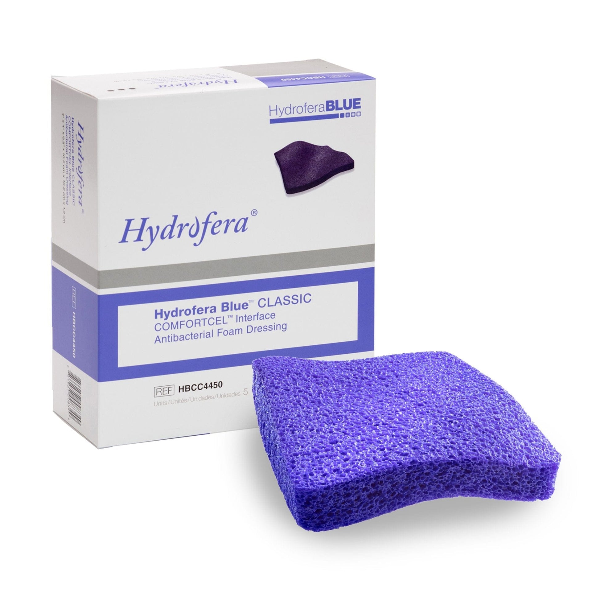 Hydrofera Blue ComfortCel Interface Antibacterial Foam Dressing