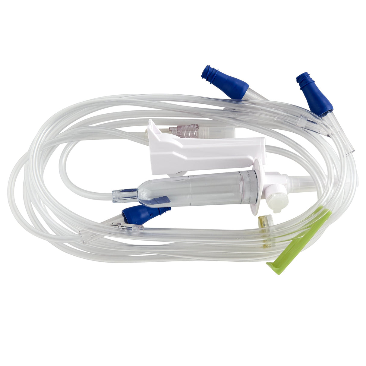 Image of ICU Medical Bravo 24® Primary IV Administration Set, 3 Ports, 15 Drops/mL, 112" Tubing, Without Filter