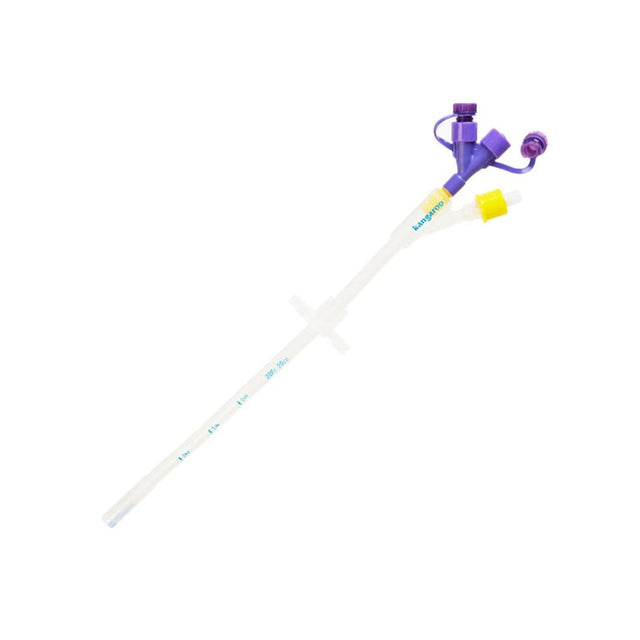 Image of Kangaroo™ Gastrostomy Feeding Tube with Y-Ports with Safe Enteral Connections 18Fr 20cc Balloon, Silicone, DEHP-Free