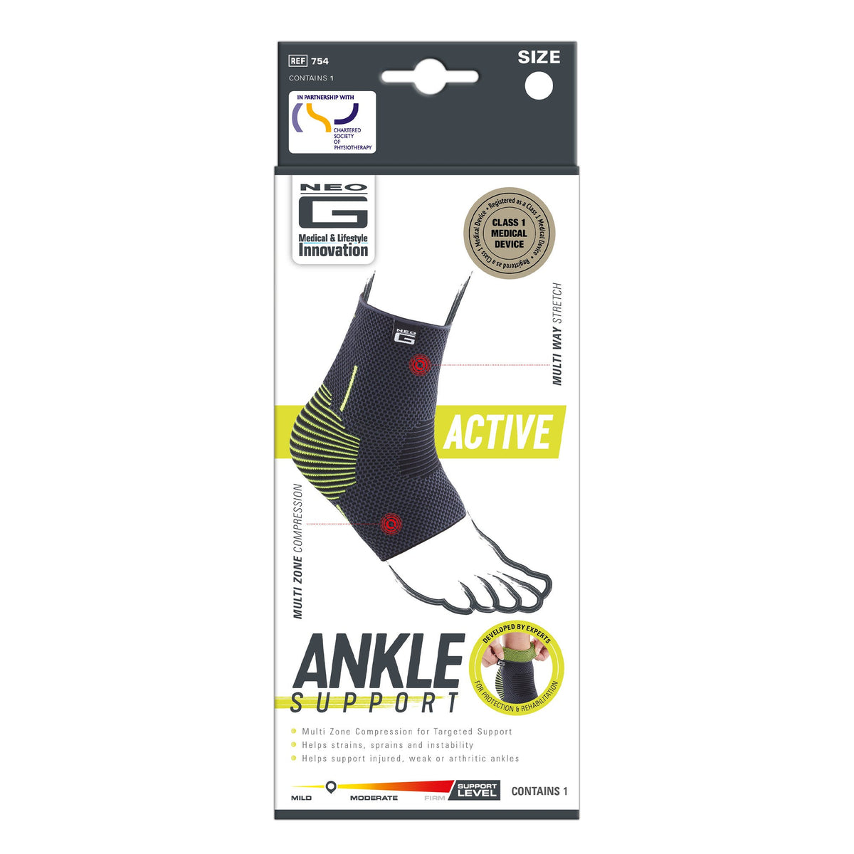 Neo G Active Ankle Support, Large – Save Rite Medical