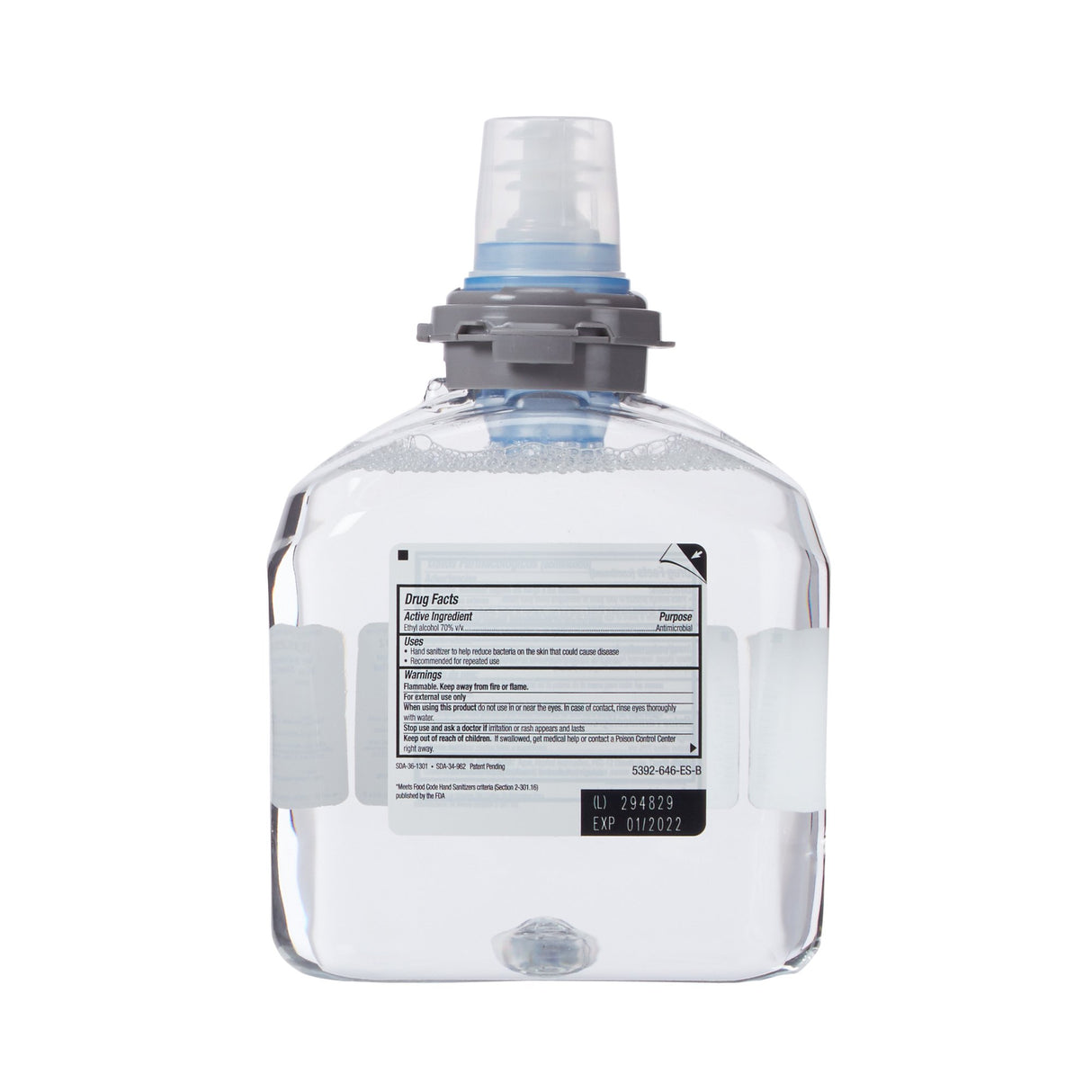 Image of Purell® Advanced Hand Sanitizer, 1200 mL Foaming Dispenser Refill – GOJO