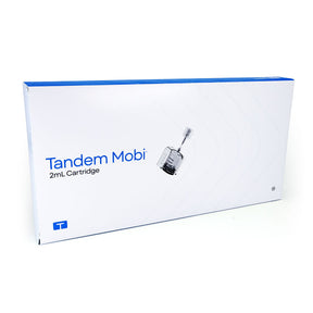 Tandem Mobi 2 mL insulin pump cartridge box of 10 sterile single-use