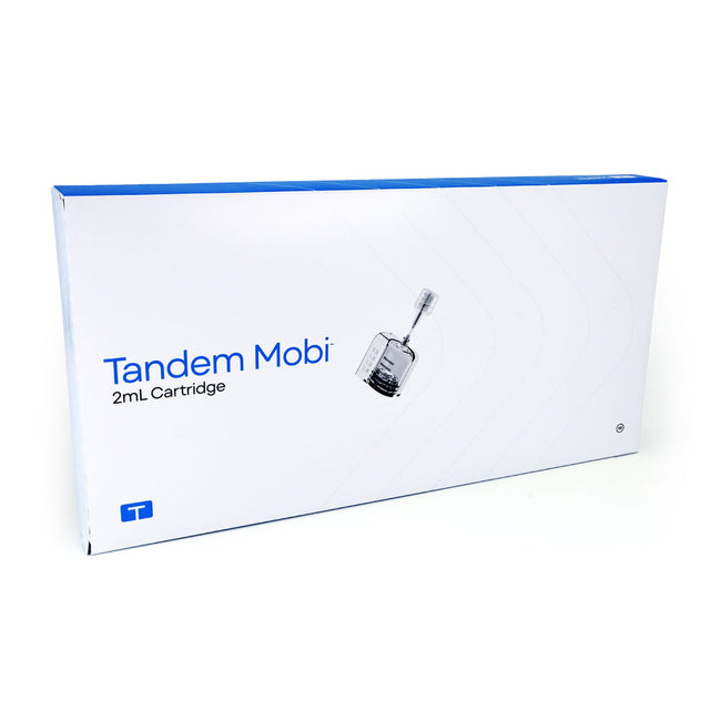 Tandem Mobi 2 mL insulin pump cartridge box of 10 sterile single-use