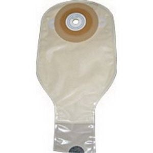 Image of 1-Piece Post-Op Adult Drainable Pouch Precut Deep Convex 1/2" Round