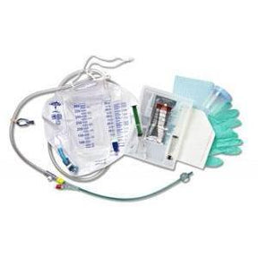 Image of 100% Silicone Closed System Foley Catheter Tray 16 Fr 10 cc