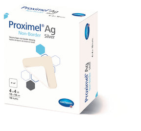 Image of Proximel Ag Non-Border Silver Silicone Foam Dressings