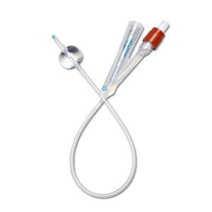 Image of 2-Way 100% Silicone Foley Catheter 6 Fr 1.5 mL